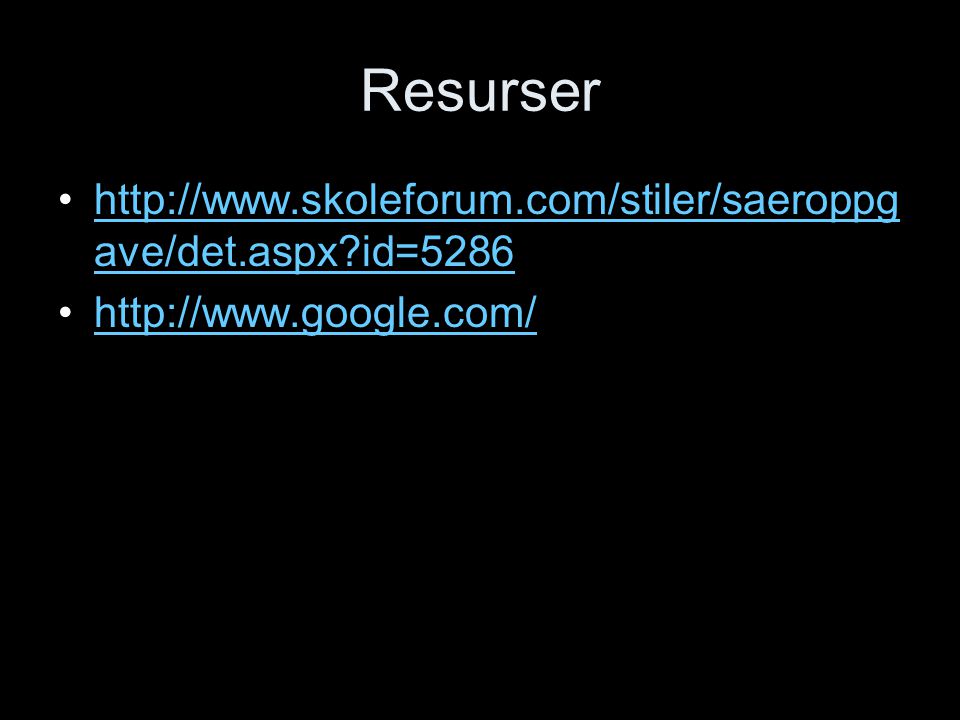 Resurser   id=5286