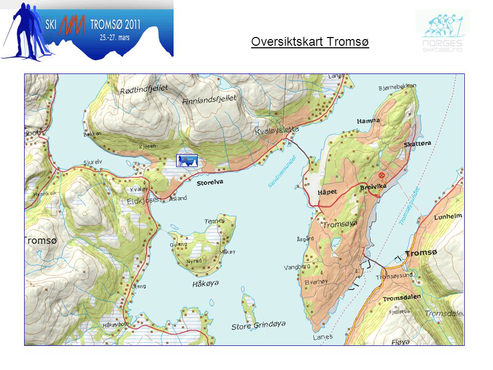 Oversiktskart Tromsø
