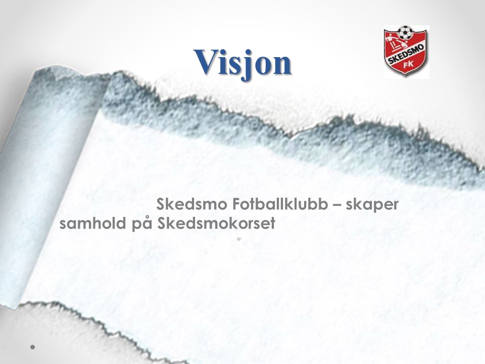 Visjon Skedsmo Fotballklubb – skaper samhold på Skedsmokorset