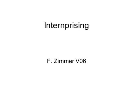 Internprising F. Zimmer V06.