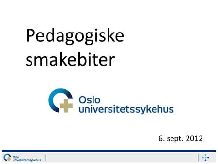 Pedagogiske smakebiter 6. sept. 2012. Sitat: According to most studies, people`s number one fear is public speaking. Number two is death. Death i number.