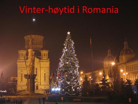 Vinter-høytid i Romania