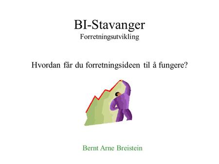 BI-Stavanger Forretningsutvikling