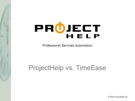 ProjectHelp vs. TimeEase