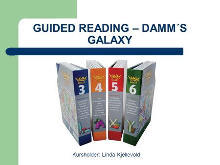 GUIDED READING – DAMM´S GALAXY