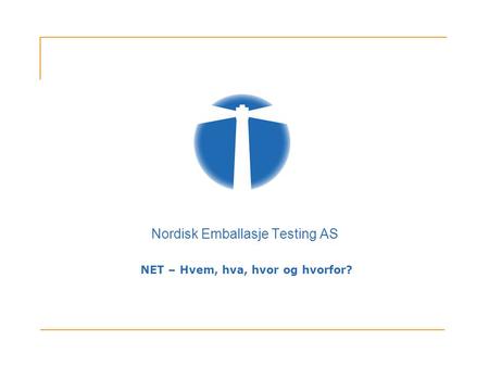 Nordisk Emballasje Testing AS