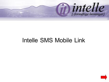 Intelle SMS Mobile Link