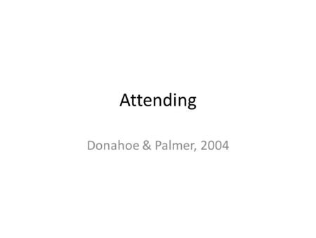 Attending Donahoe & Palmer, 2004.