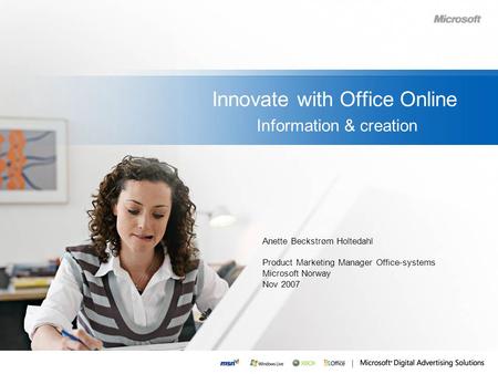 Innovate with Office Online Information & creation