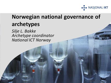 Norwegian national governance of archetypes