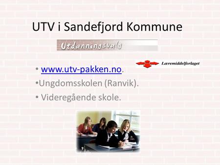 UTV i Sandefjord Kommune