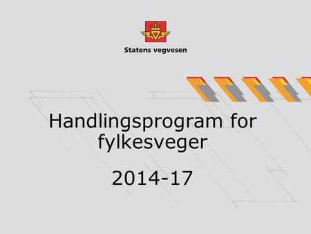 Handlingsprogram for fylkesveger