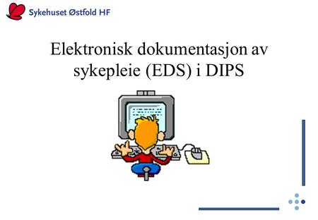 Elektronisk dokumentasjon av sykepleie (EDS) i DIPS