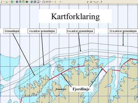 Kartforklaring Fjordlinje
