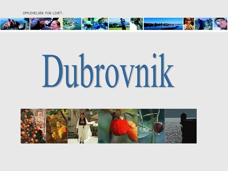 OPPLEVELSER FOR LIVET…. Dubrovnik - Kroatia ”Den som søker paradiset på jorden, bør absolutt dra til Dubrovnik,” skrev George Bernard Shaw en gang. Dubrovnik.