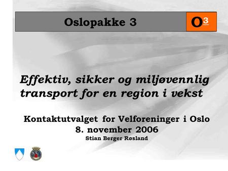 Kontaktutvalget for Velforeninger i Oslo