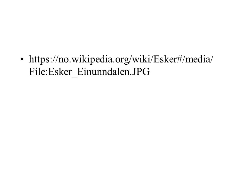 wikipedia. org/wiki/Esker#/media/File:Esker_Einunndalen