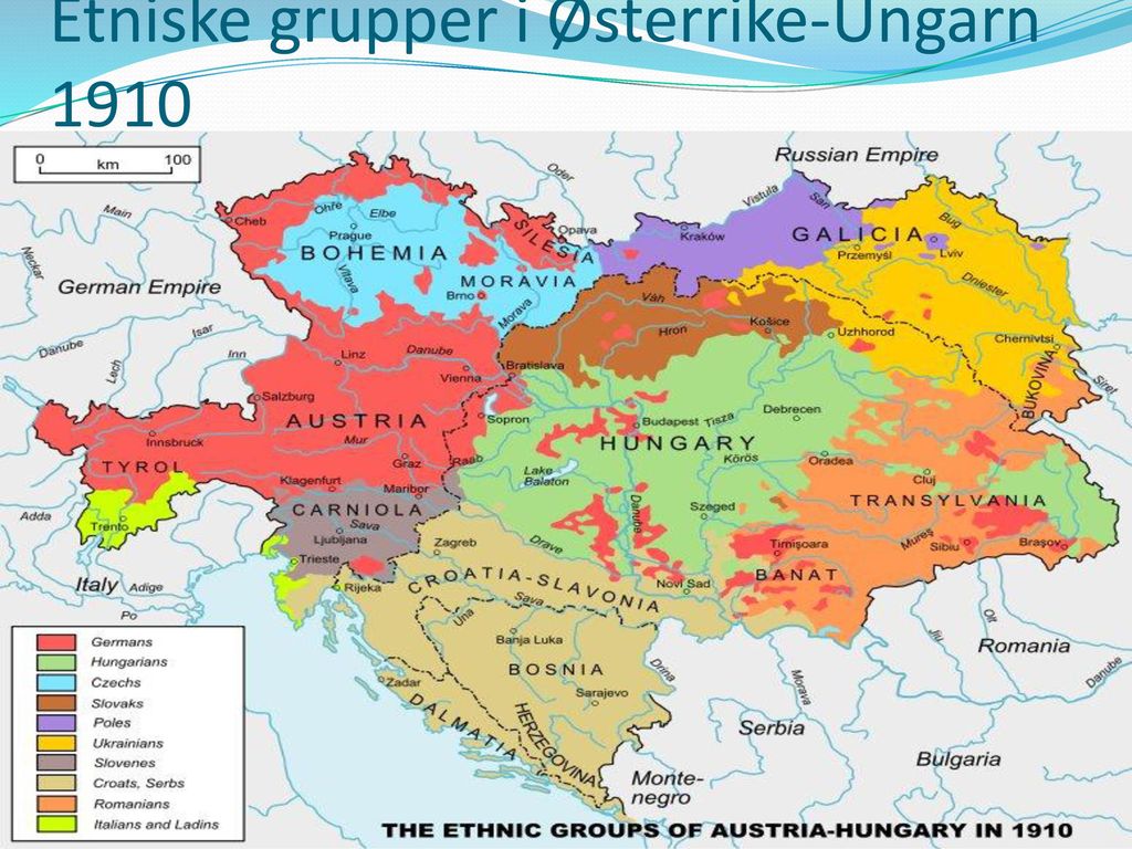 Etniske grupper i Østerrike-Ungarn 1910