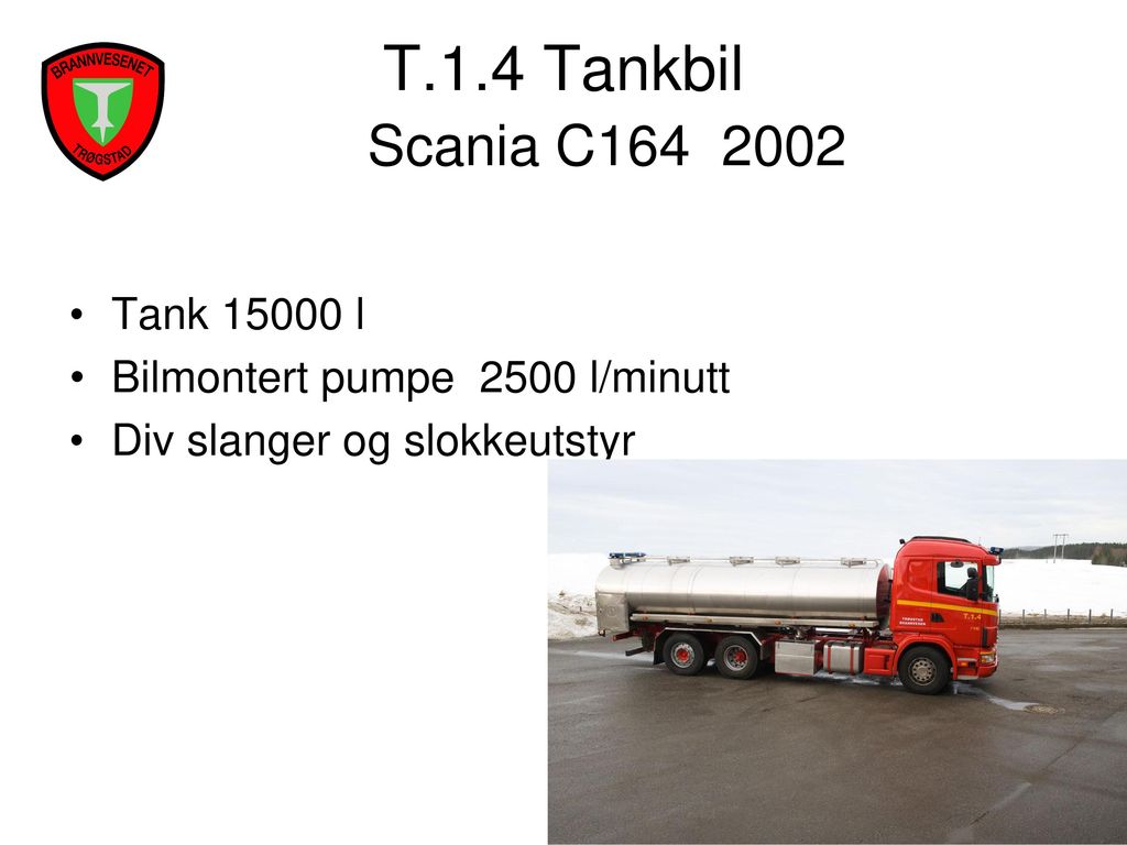 T.1.4 Tankbil Scania C Tank l