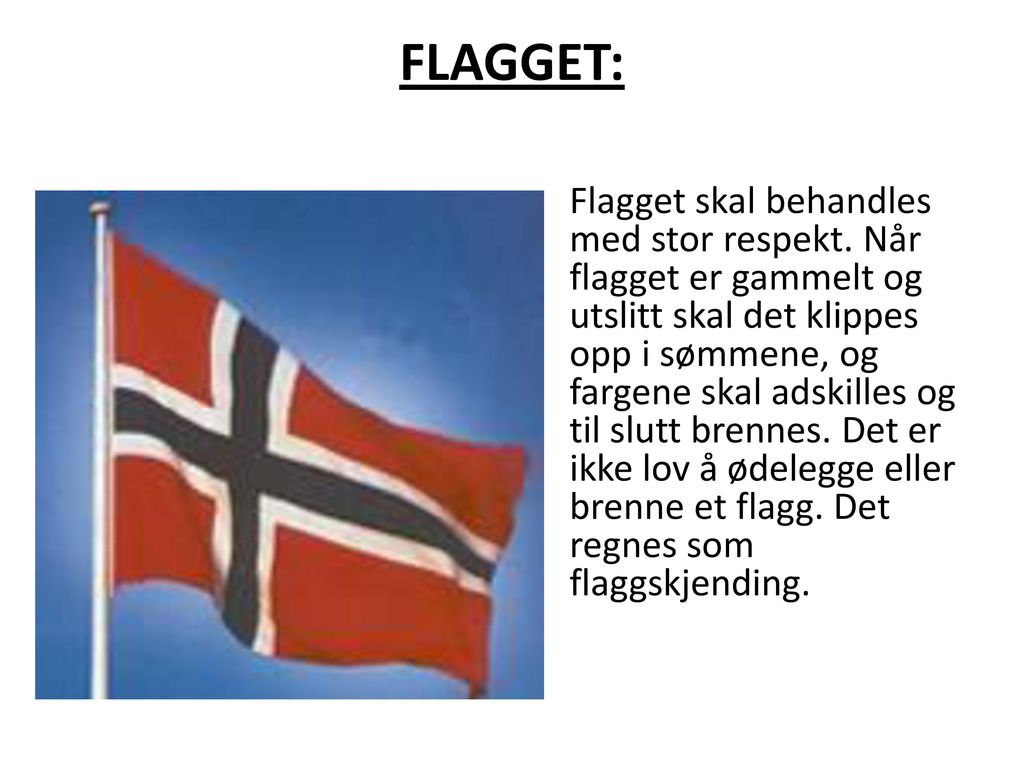 FLAGGET:
