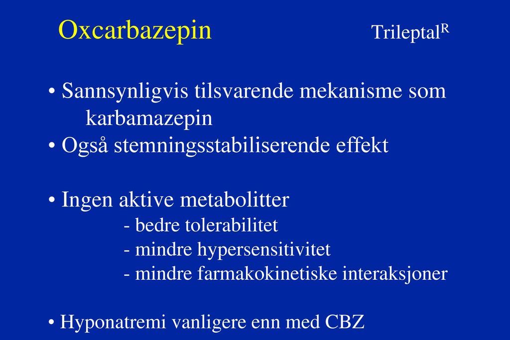 Oxcarbazepin TrileptalR