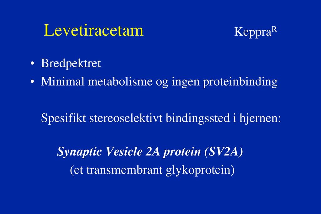 Levetiracetam KeppraR