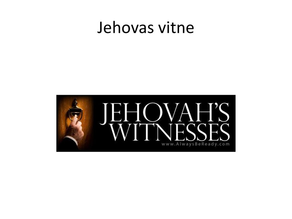 Jehovas vitne