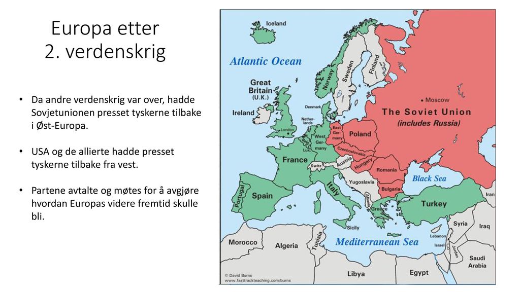 Europa etter 2. verdenskrig