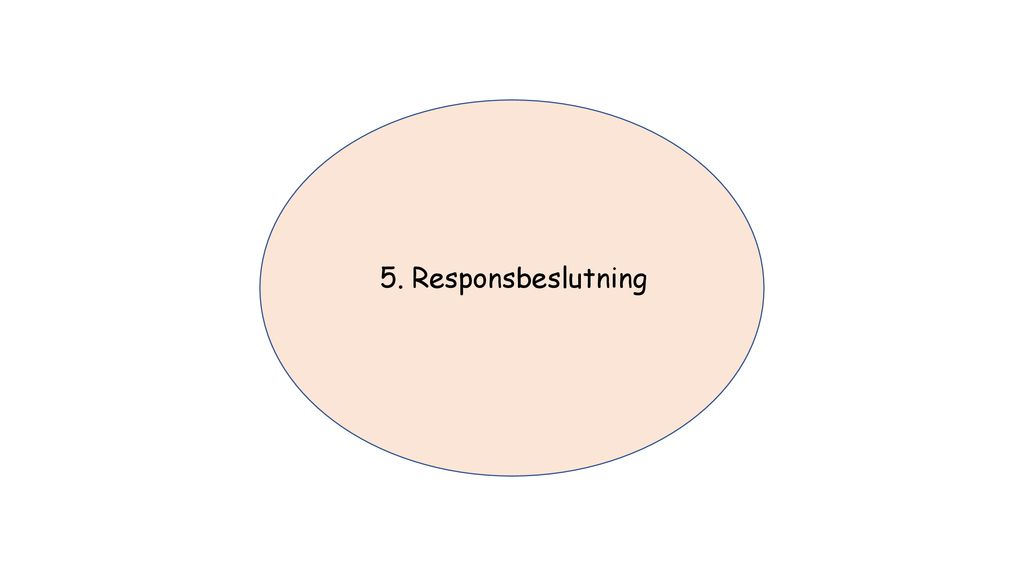 5. Responsbeslutning