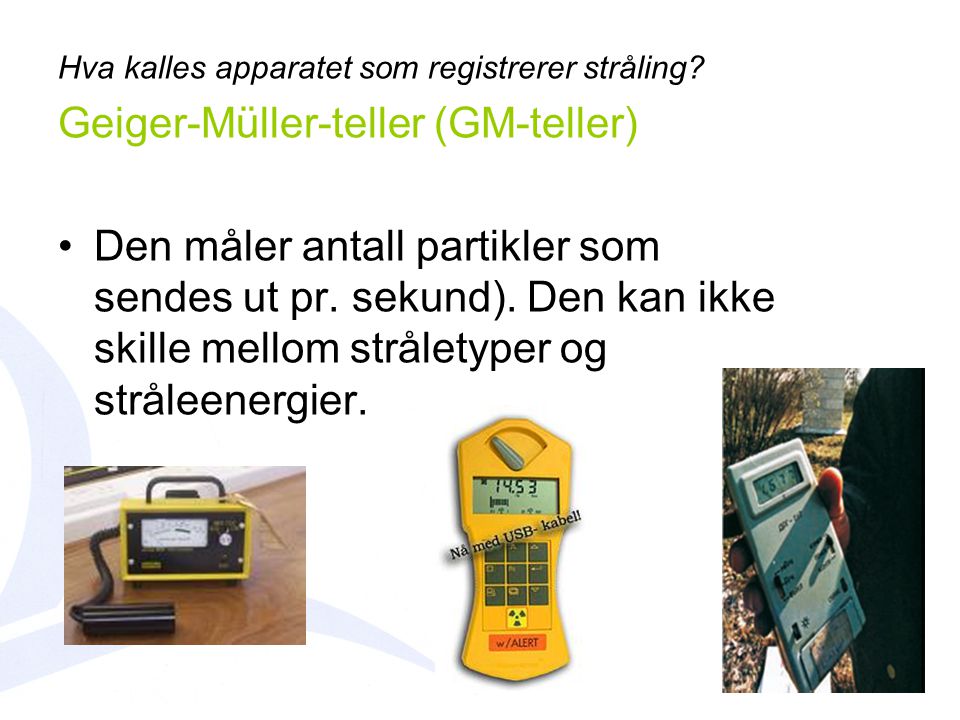Geiger-Müller-teller (GM-teller)