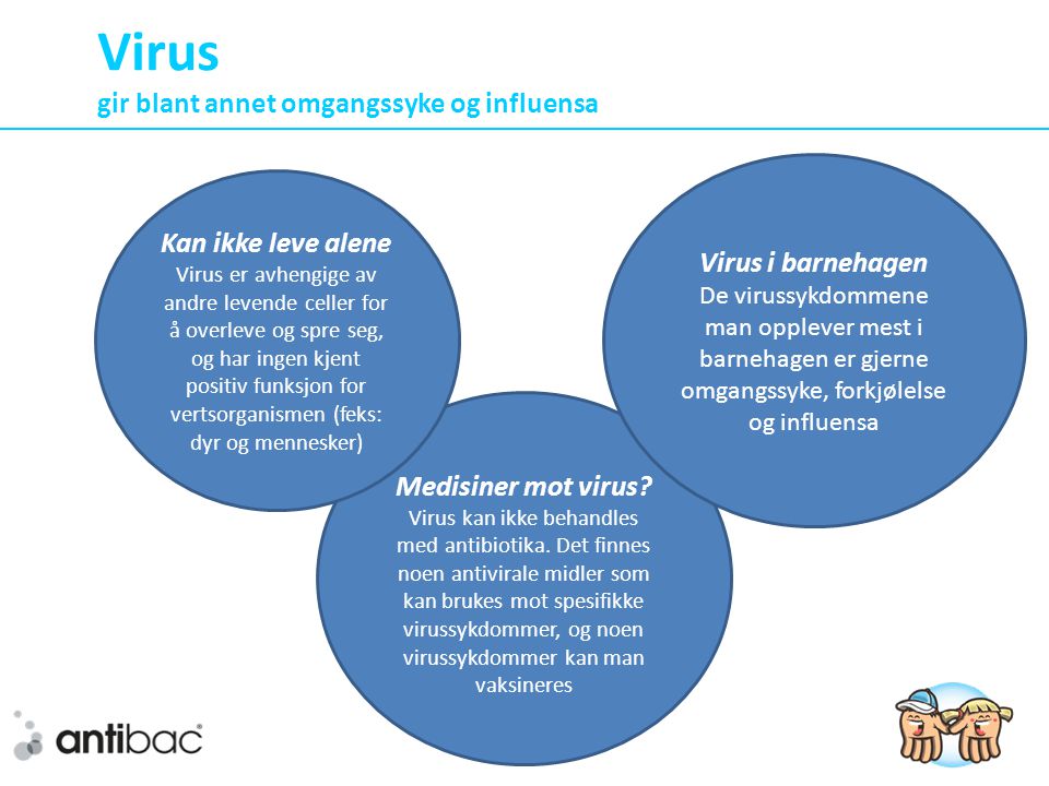 Virus gir blant annet omgangssyke og influensa