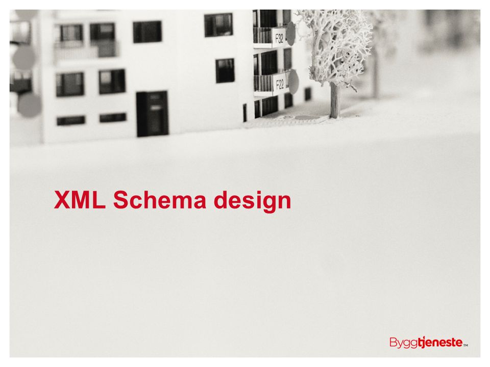 XML Schema design