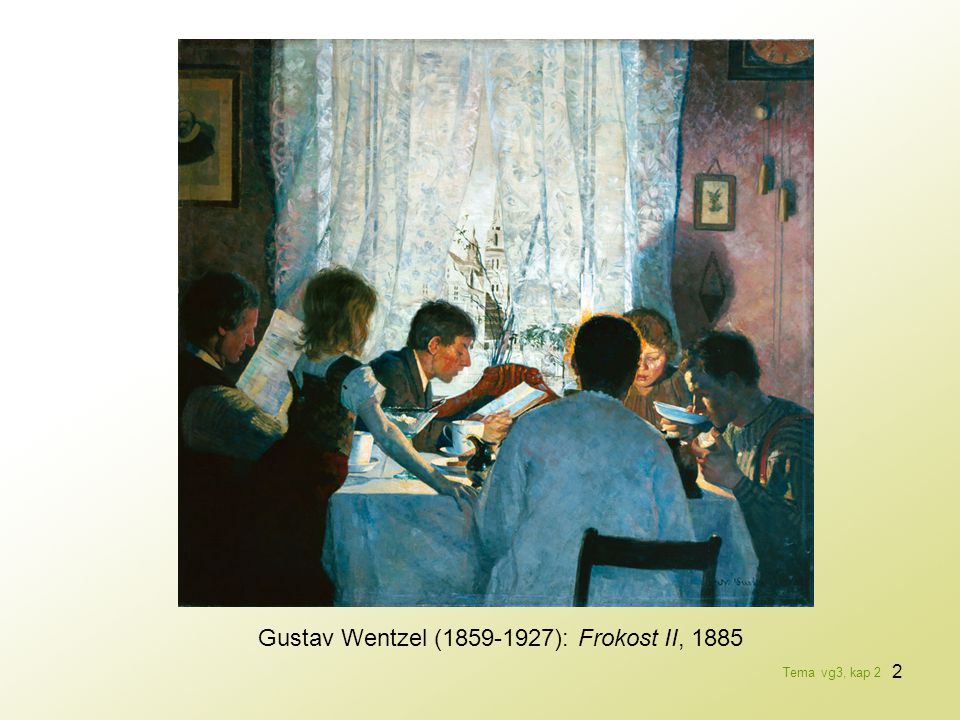 Gustav Wentzel ( ): Frokost II, 1885