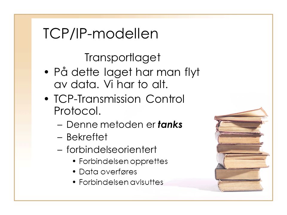 TCP/IP-modellen Transportlaget