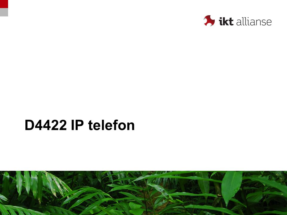 D4422 IP telefon