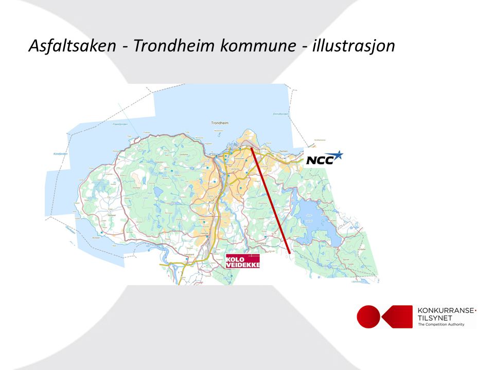 Asfaltsaken - Trondheim kommune - illustrasjon