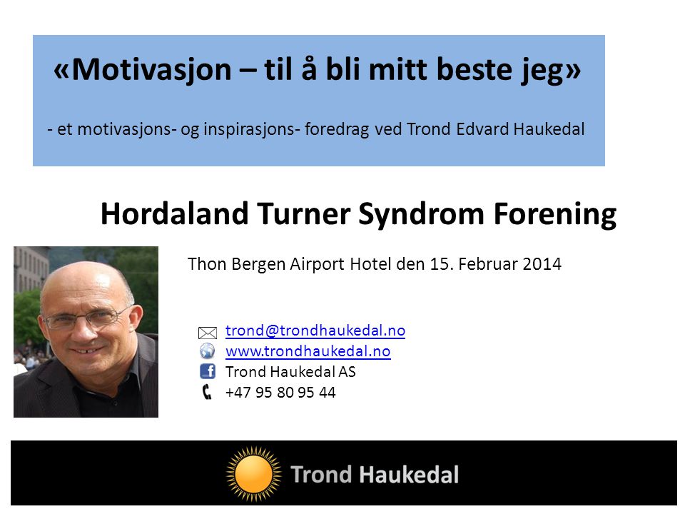 Hordaland Turner Syndrom Forening