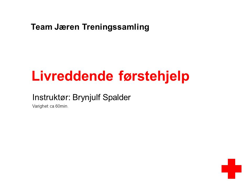 Team Jæren Treningssamling