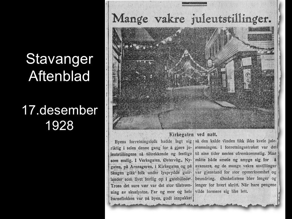 Stavanger Aftenblad 17.desember 1928
