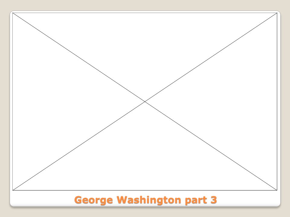 George Washington part 3