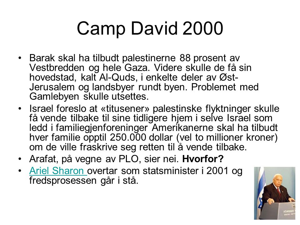 Camp David 2000