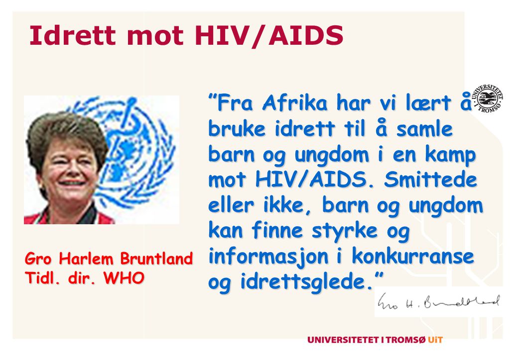 Idrett mot HIV/AIDS