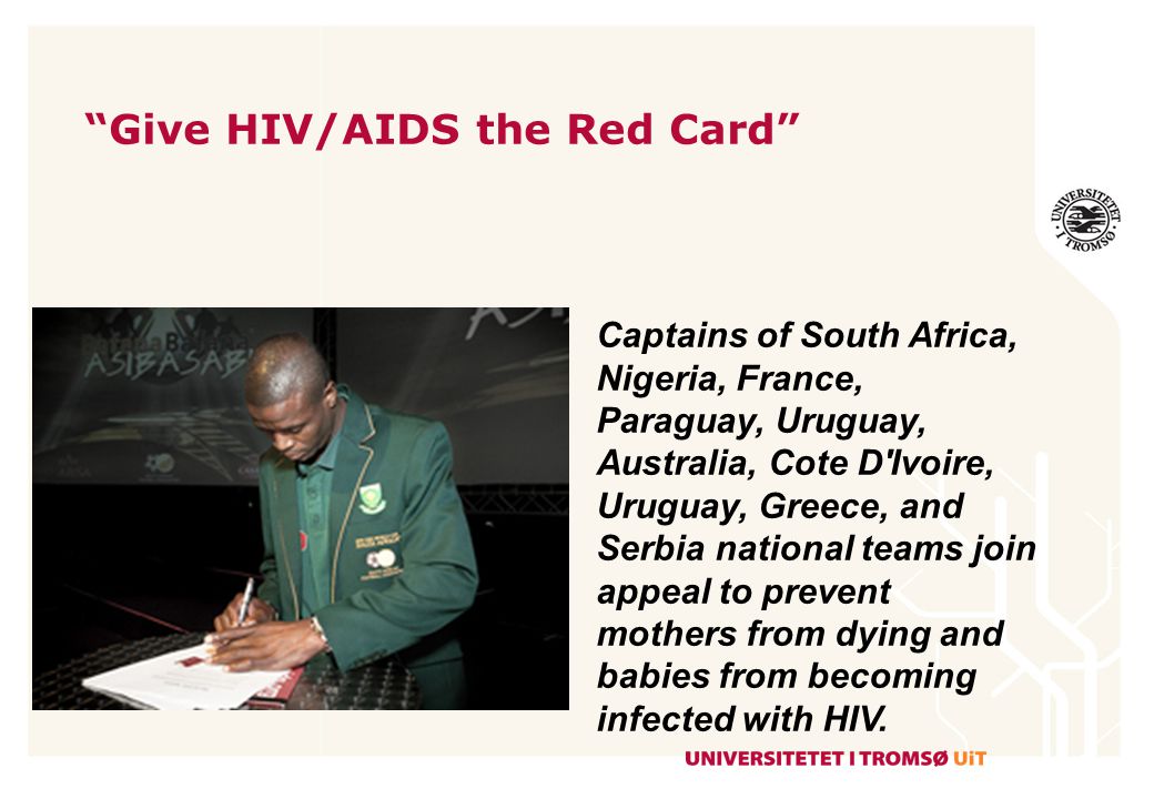 Give HIV/AIDS the Red Card