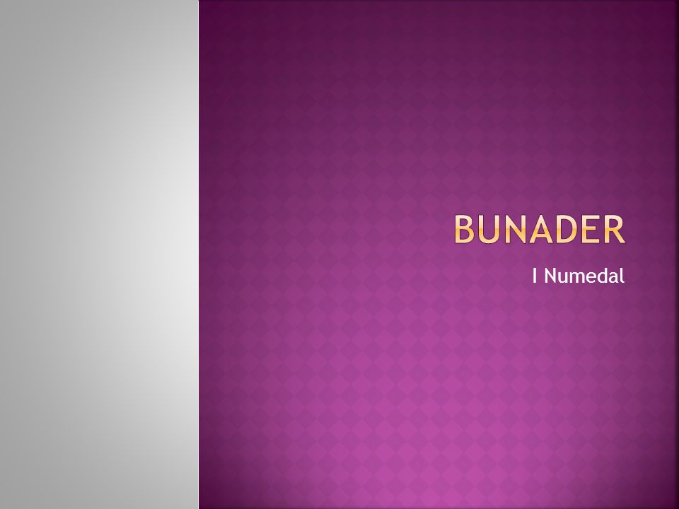 Bunader I Numedal