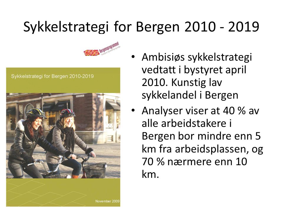 Sykkelstrategi for Bergen