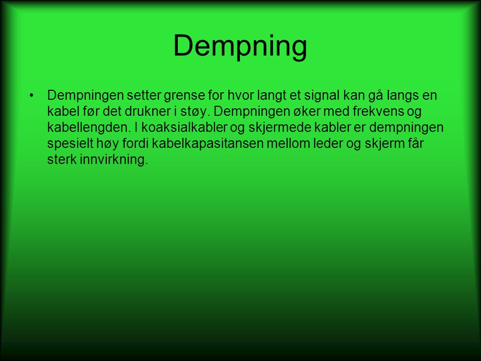 Dempning