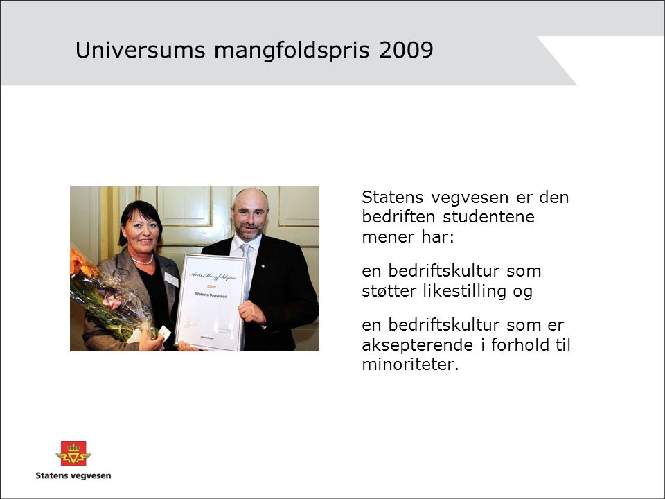 Universums mangfoldspris 2009