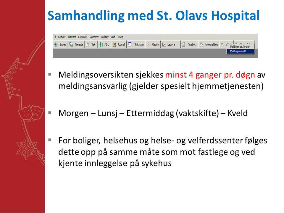 Samhandling med St. Olavs Hospital