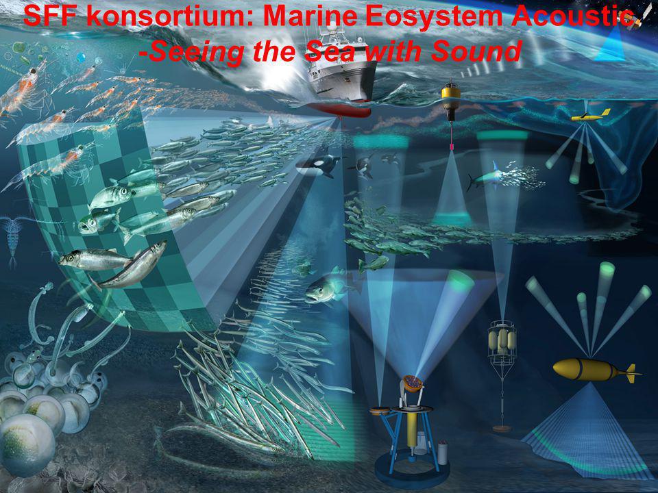 SFF konsortium: Marine Eosystem Acoustic -Seeing the Sea with Sound