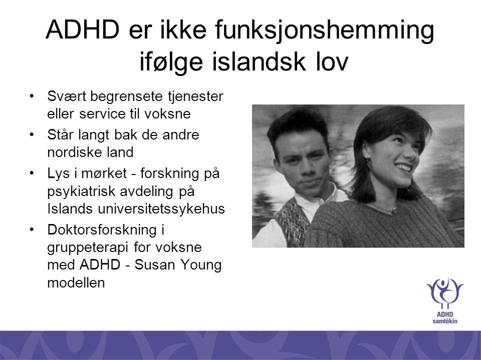 ADHD er ikke funksjonshemming ifølge islandsk lov